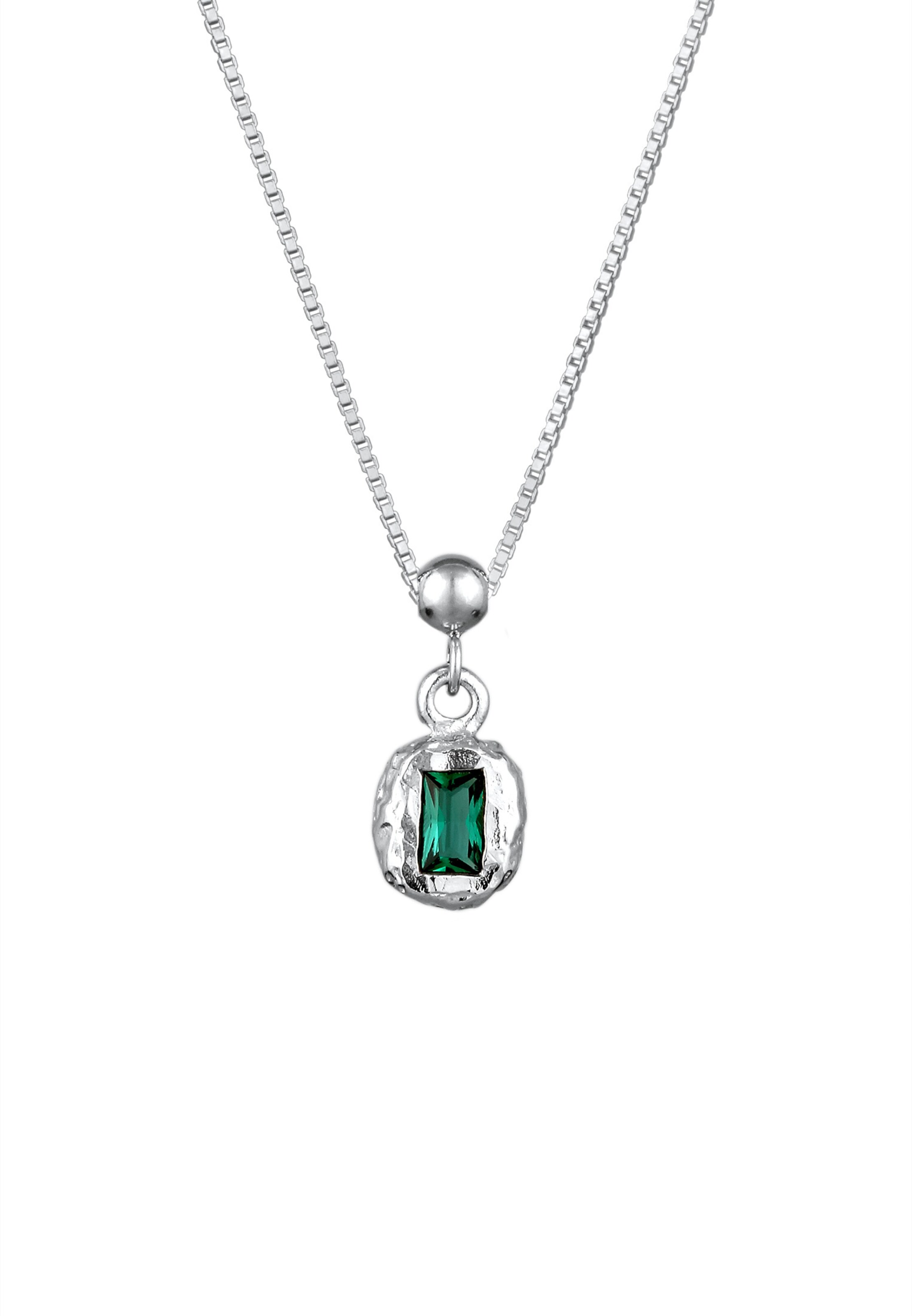 ELLI PREMIUM Halskette in Silber: Vorderseite