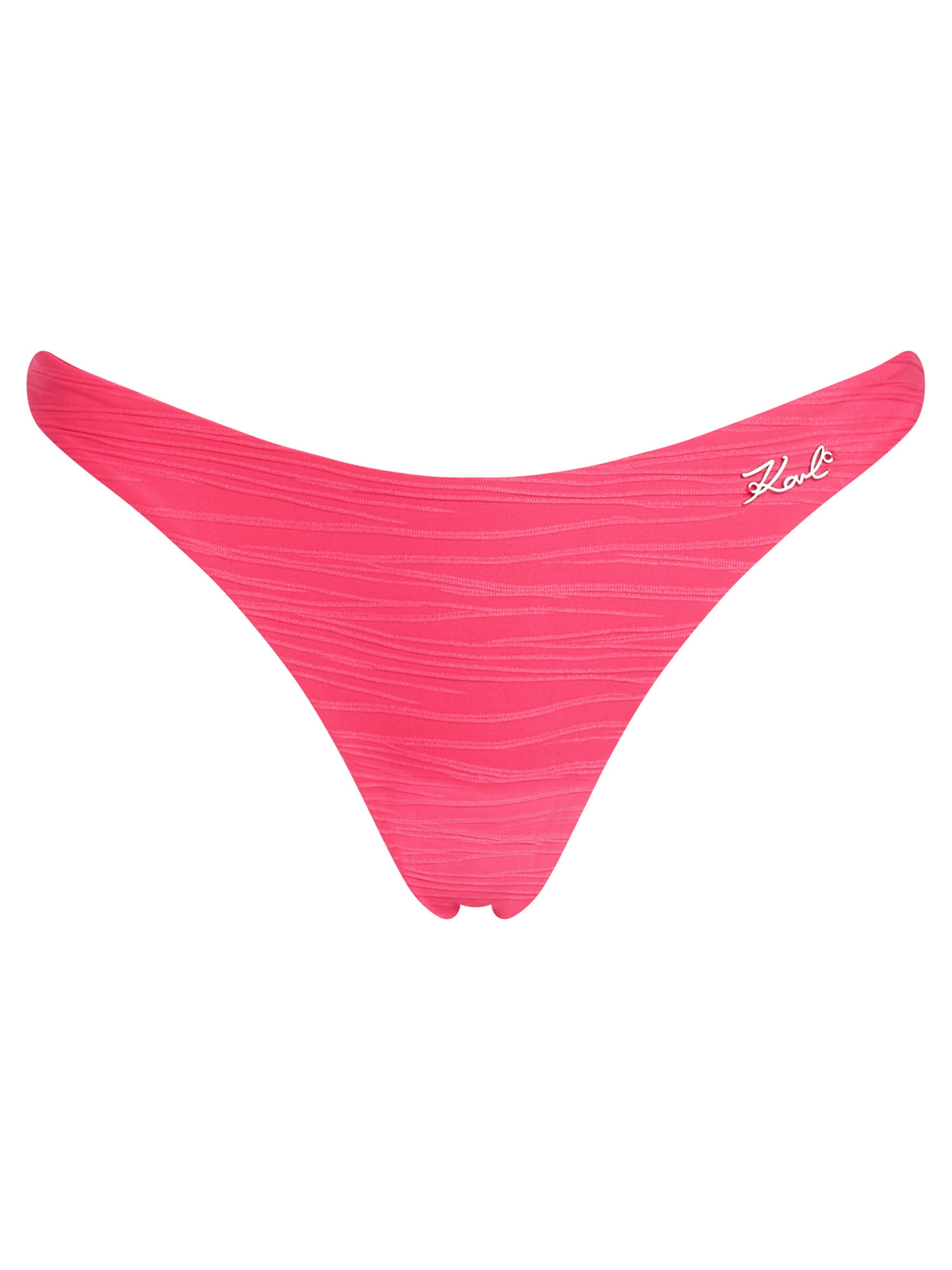 Karl Lagerfeld Долнище на бански тип бикини в розово, Преглед на продукта
