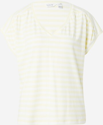 b.young T-shirt 'PANDINNA' i gul: framsida