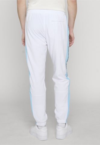 Sergio Tacchini Zúžený Sportovní kalhoty – bílá