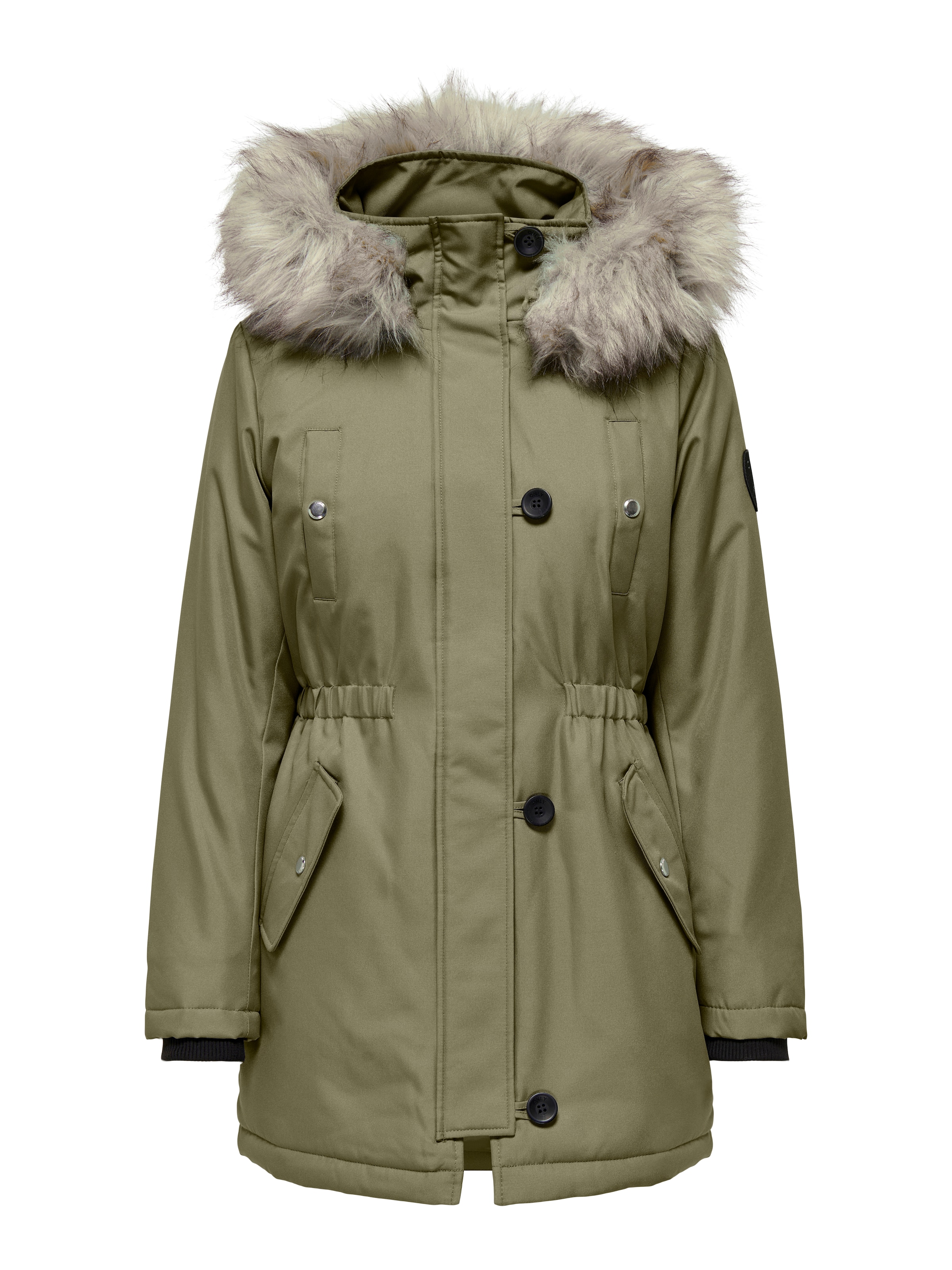 ONLY Parka 'ONLIris' in Grün: Vorderseite