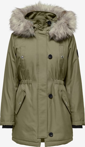 ONLY Parka 'ONLIris' in Grün: Vorderseite