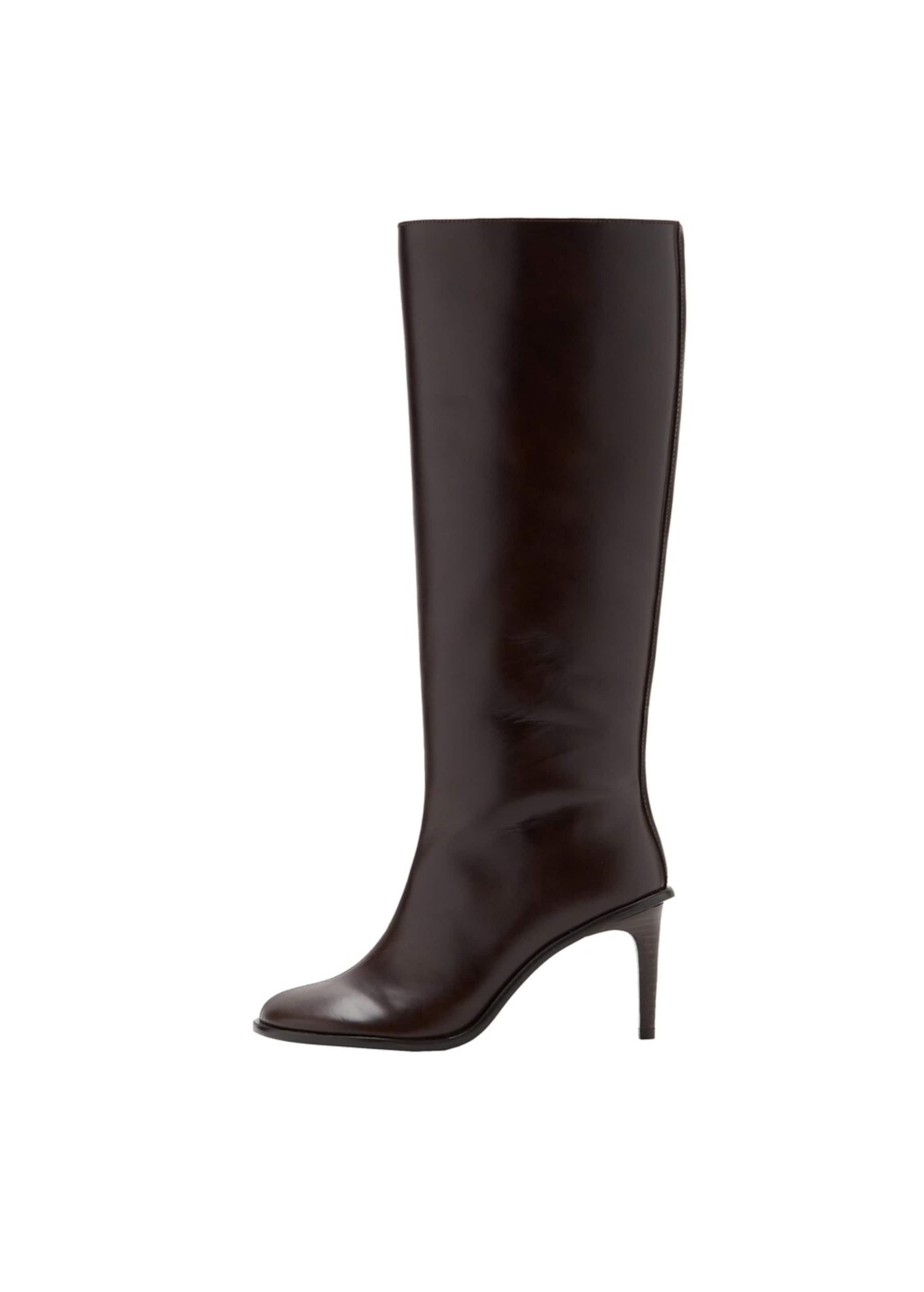 MANGO Boots 'Patu' in Chocolate, Item view