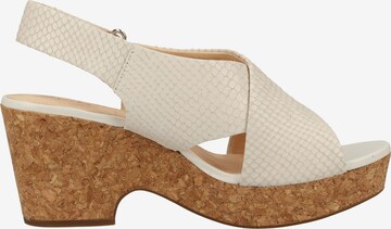 CLARKS Sandaal 'Maritsa Lara' in Beige