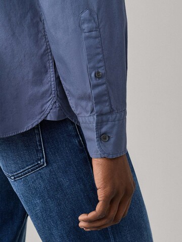 Hackett London Regular Fit Hemd 'Oxford' in Blau