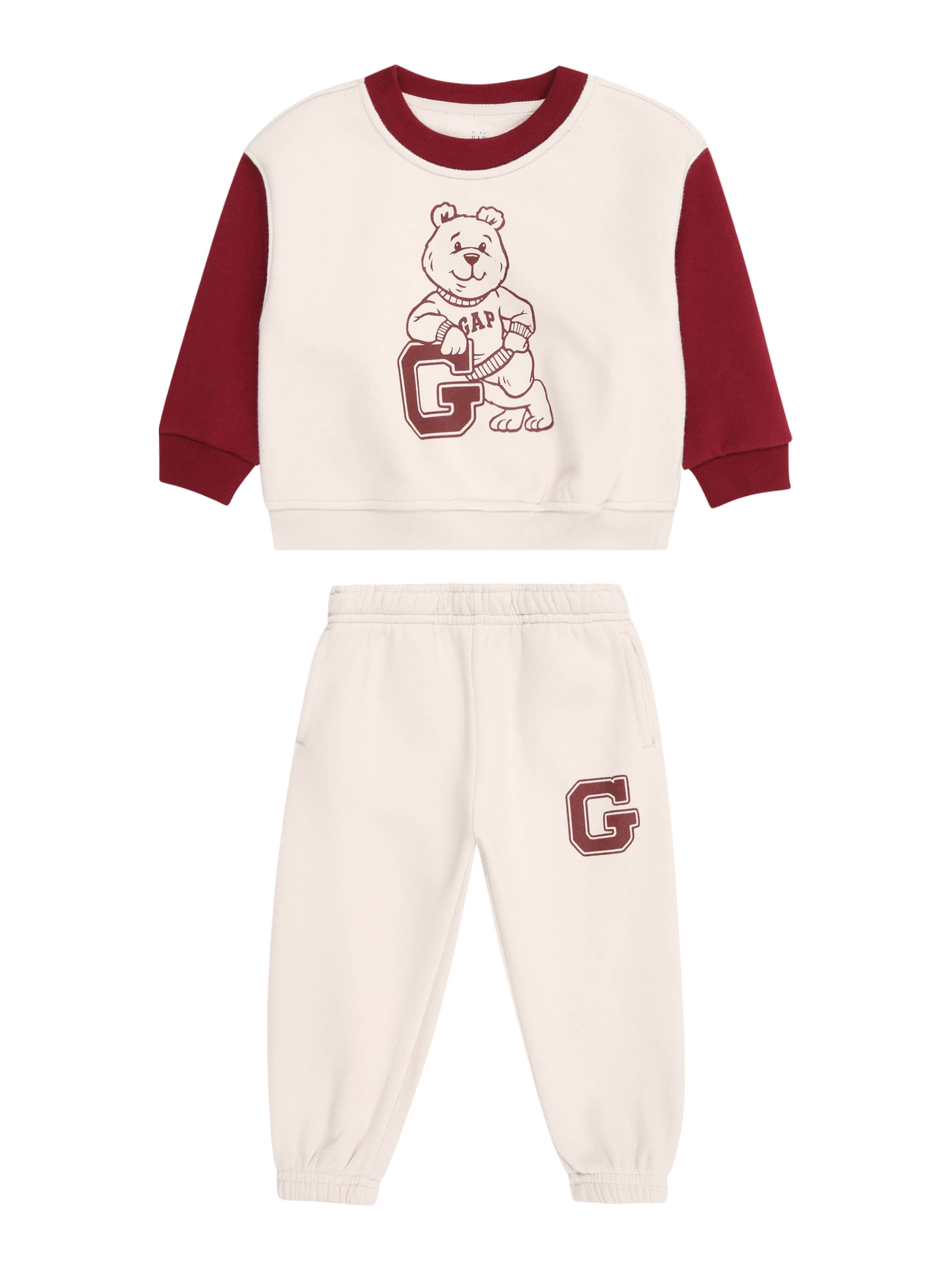GAPJogging komplet - bež boja: prednji dio