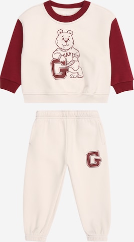 GAP Jogginganzug in Beige: Vorderseite