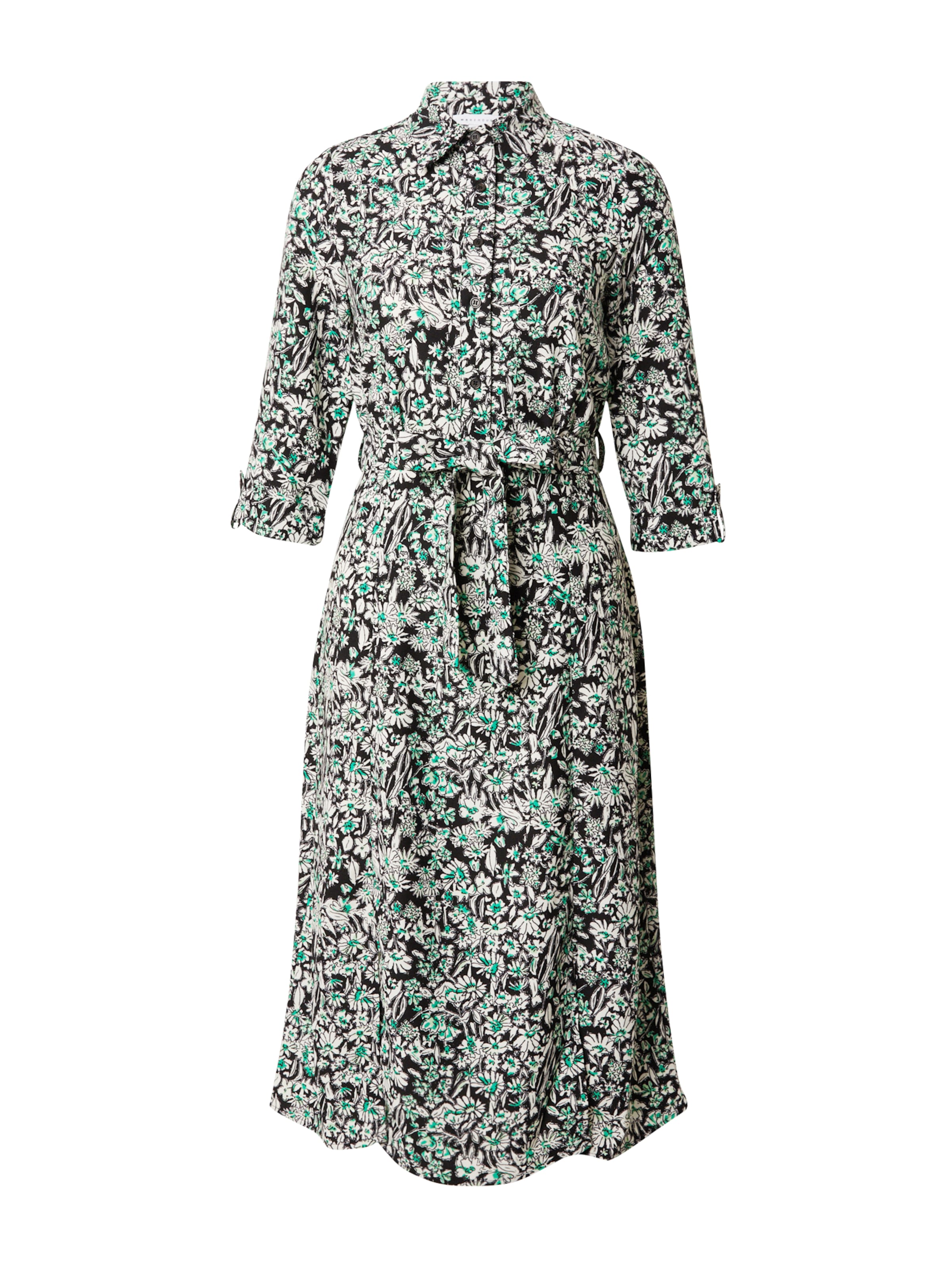 Robe-chemise 'Ditsy' Warehouse en mélange de couleurs : devant