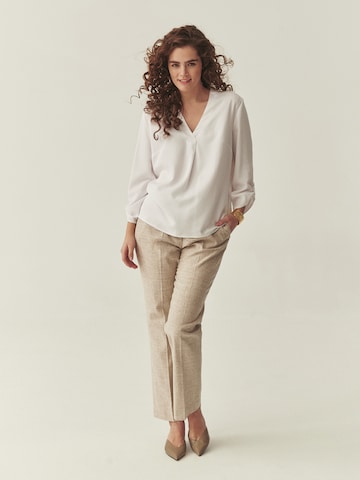 Chemisier 'ELMI 1' TATUUM en blanc