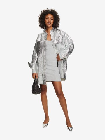 Robes en maille ESPRIT en gris