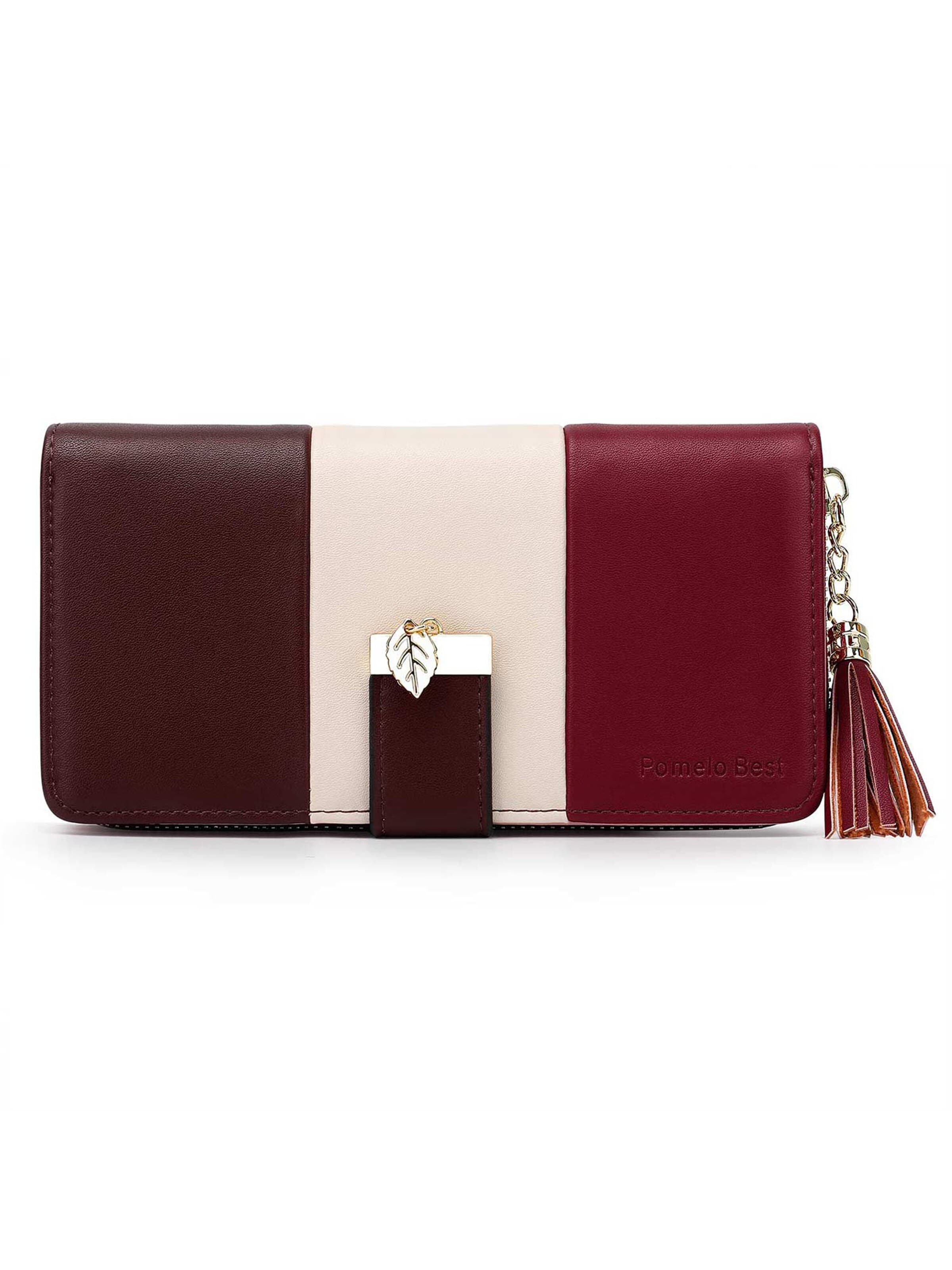 Porte-monnaies 'Damen Klassisch Minimalistisch' Pomelo Best en rouge