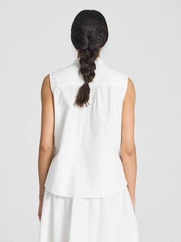 Chemisier 'Elisa' Gai+Lisva en blanc