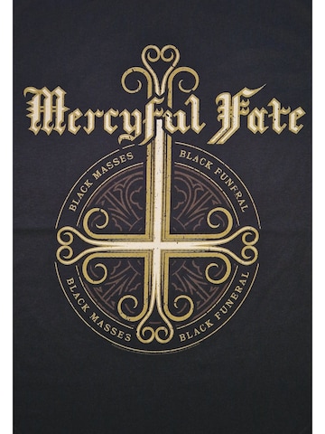 Rockshirts Shirt 'Mercyful Fate  Cross T-Shirt' in Black