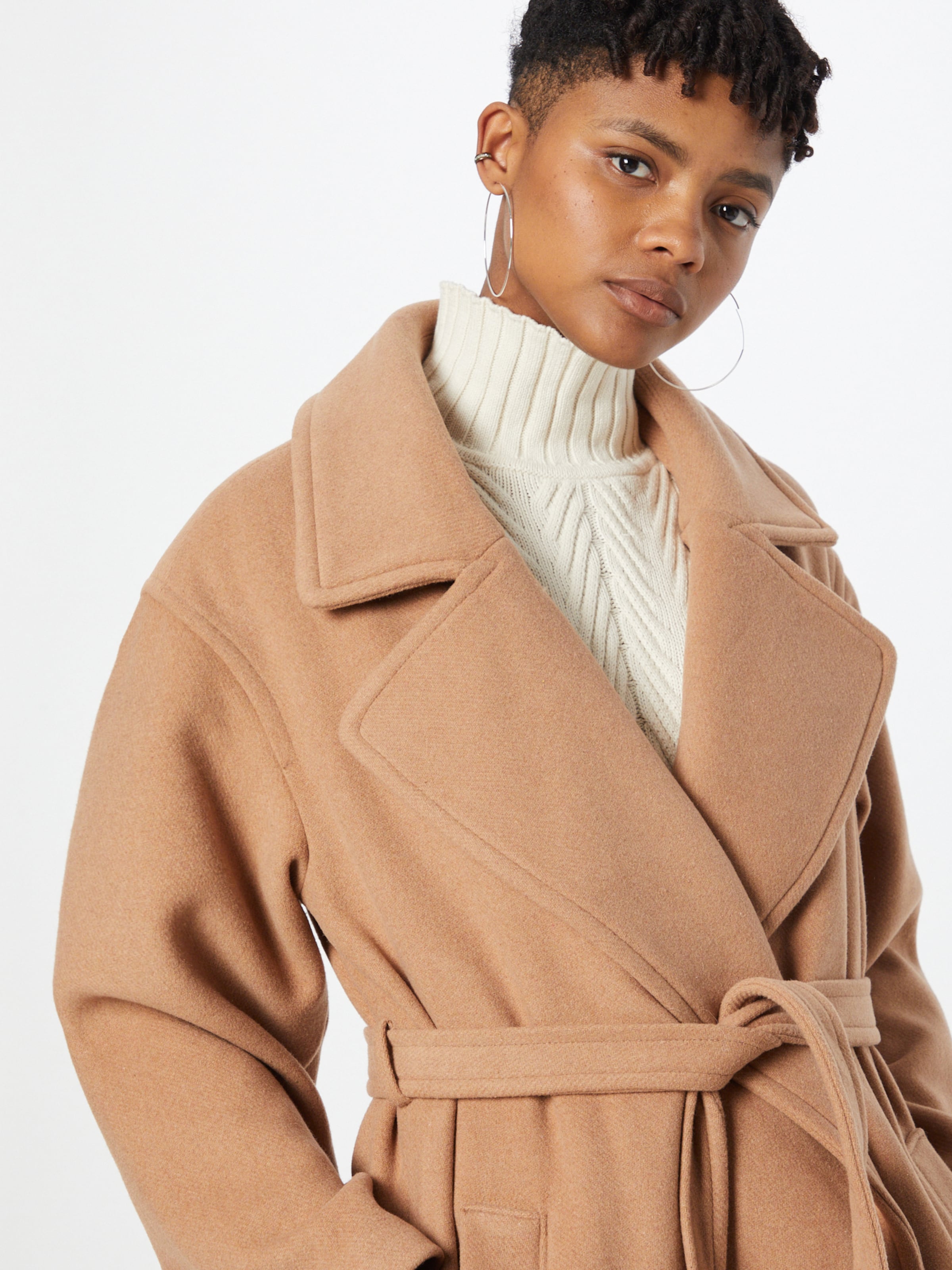 babaton robbie wool coat