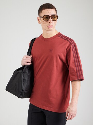 ADIDAS ORIGINALS Футболка 'Adicolor' в Красный: спереди
