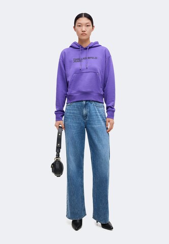KARL LAGERFELD JEANS Sweatshirt in Lila