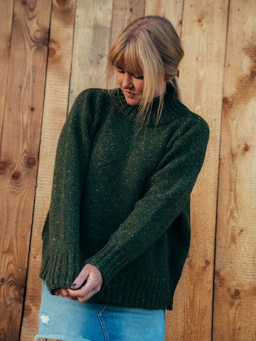 KOPYTO Oversizepullover 'TAJRA' in Grün