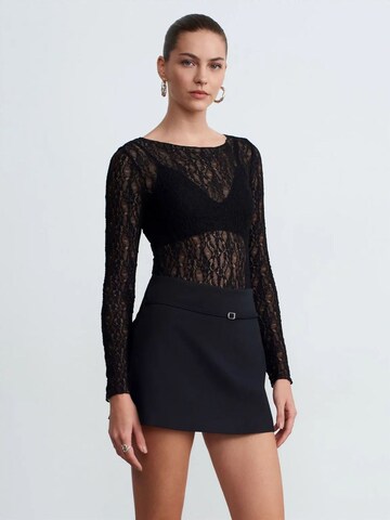 Dilvin Bluse 'Blusen'‌‌‌‌‌‌‌‌ in Schwarz