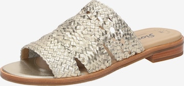 SIOUX Pantolette ' Cosinda-703 ' in Gelb: Vorderseite