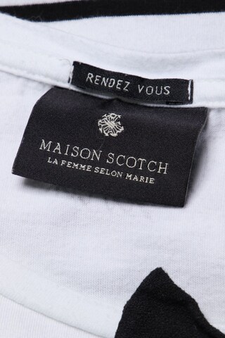 MAISON SCOTCH Longsleeve-Shirt S in Weiß