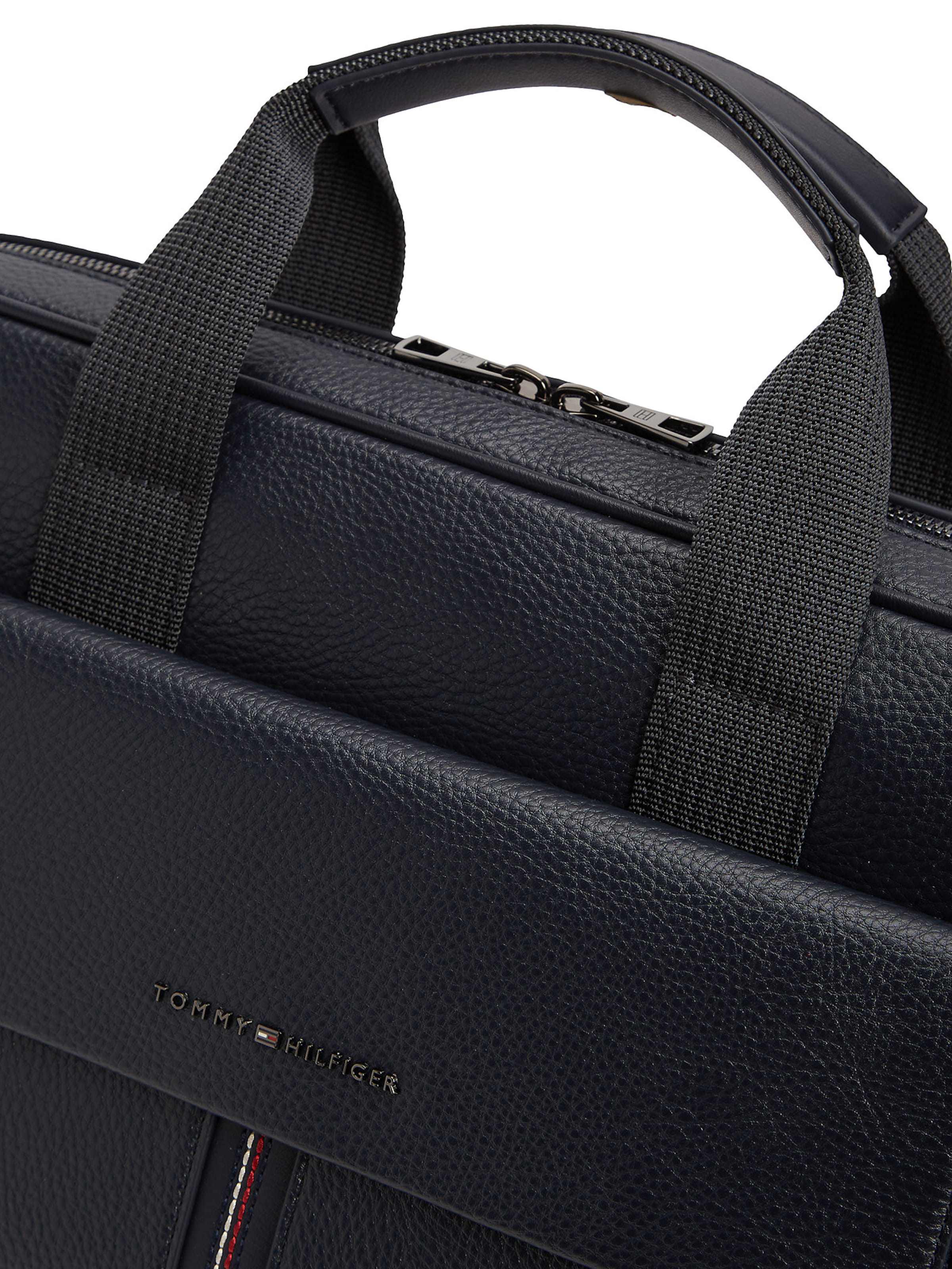 Sac d’ordinateur portable TOMMY HILFIGER en bleu