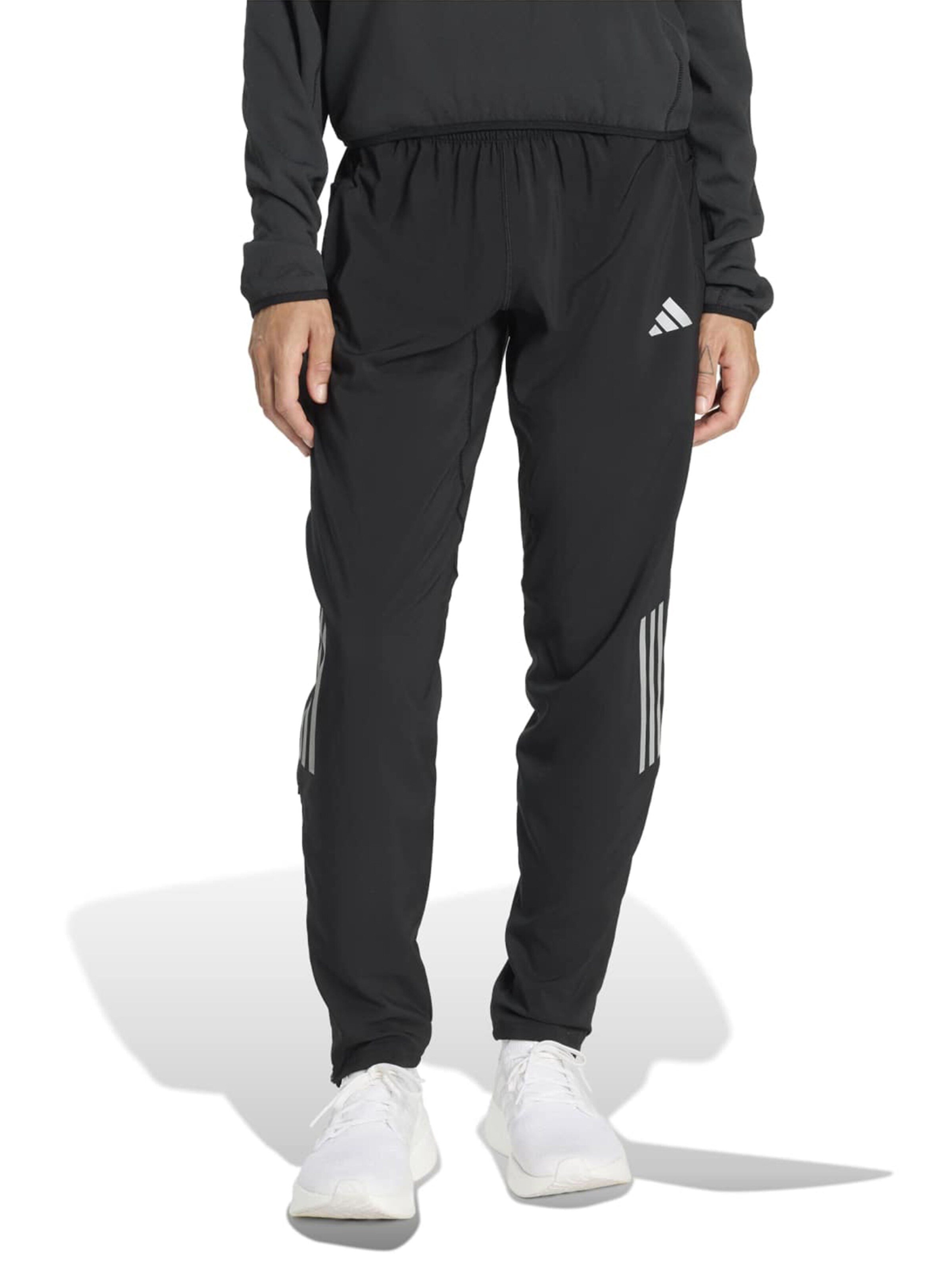 Tapered Pantaloni sport 'Adi365 Astro' de la ADIDAS PERFORMANCE pe negru: față