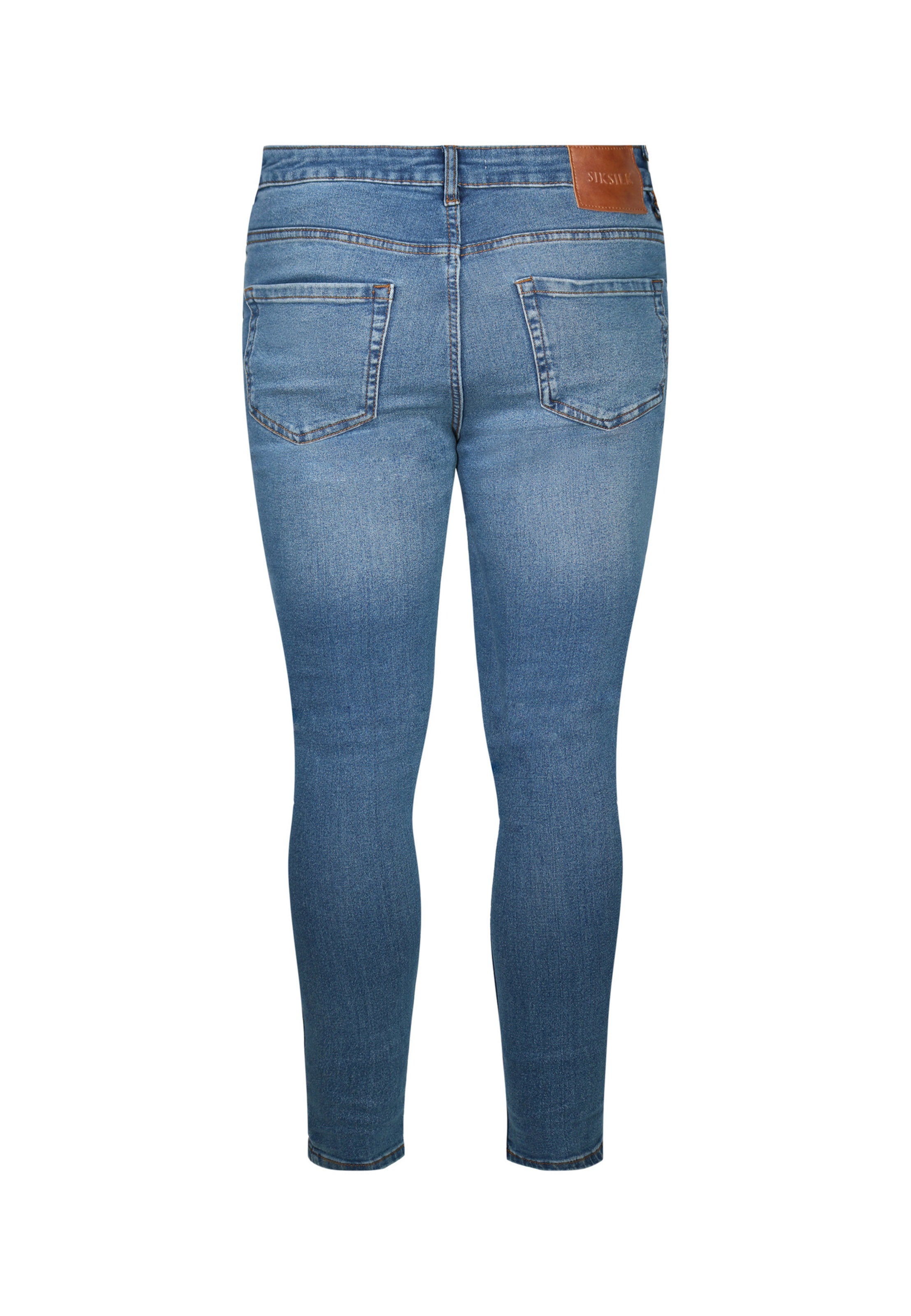SikSilk Skinny Jeans in Blauw