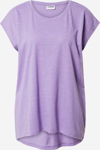 T-shirt 'MATHILDE' Noisy may en violet : devant