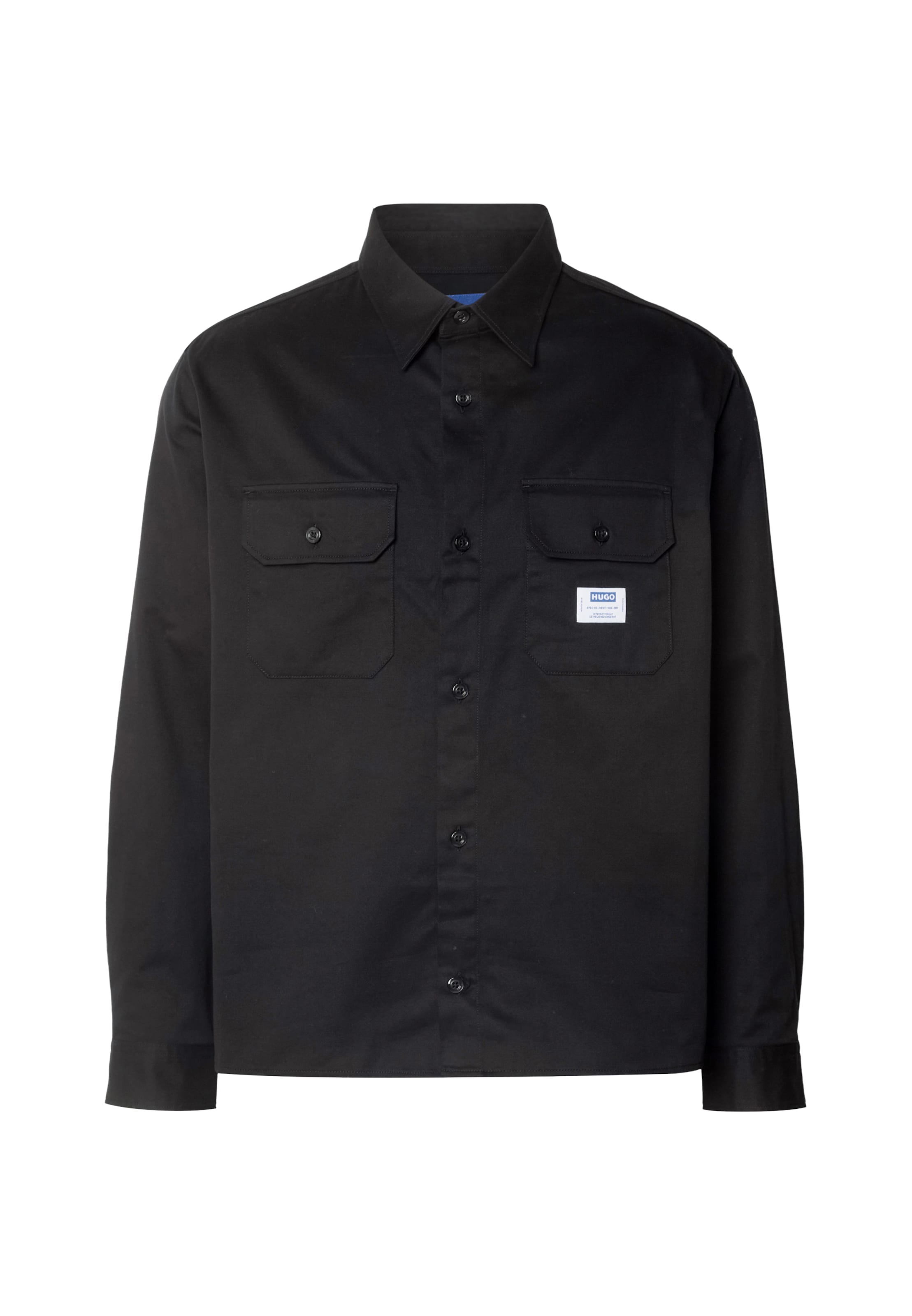 HUGO Button Up Shirt 'Ekynone' in XS in Black, Item view