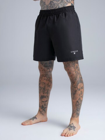 SikSilk Swimming shorts in Grey: front