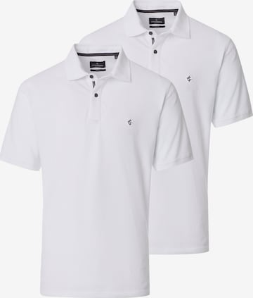 CASAMODA Shirt 'Basic' in Weiß: Vorderseite