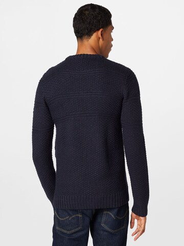 INDICODE JEANS Sweter 'Shores' w kolorze niebieski