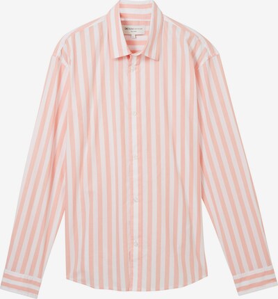 TOM TAILOR DENIM Overhemd in de kleur Abrikoos / Wit, Productweergave