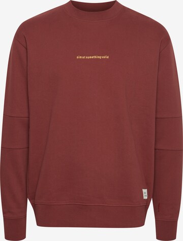 Sweat-shirt 'Darton' !Solid en rouge : devant