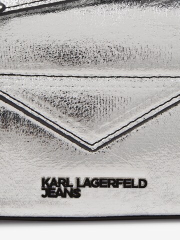 Borsa a tracolla di KARL LAGERFELD JEANS in argento