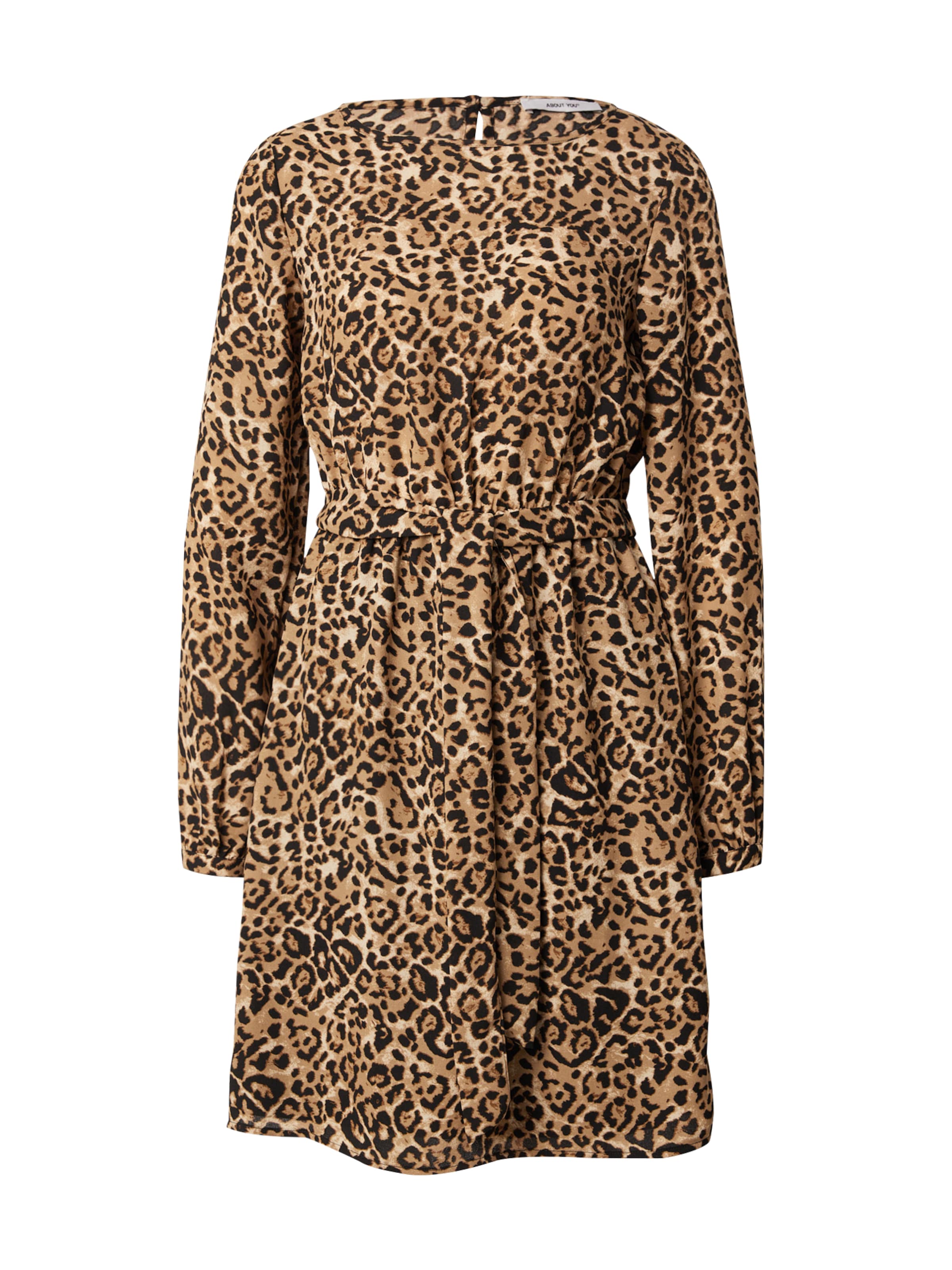 ABOUT YOU Dress 'Caja' in Brown: front