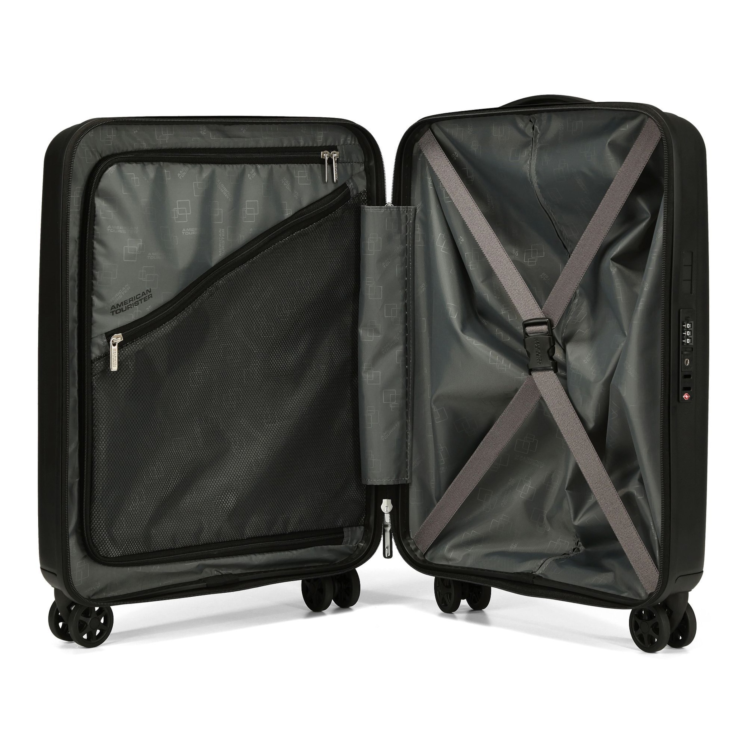 American Tourister Trolley 'Rejoy' in Zwart