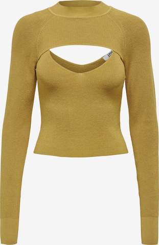 JDY Sweater 'SIBBA' in Yellow: front