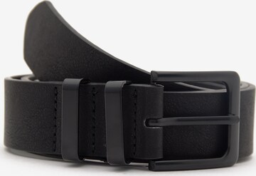 Ceinture Pull&Bear en noir : devant