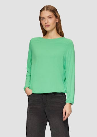 s.Oliver Shirt in Groen: voorkant