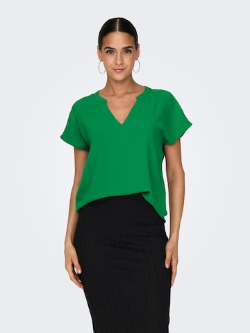 JDY Bluse 'JDYLION' in Grün: Vorderseite