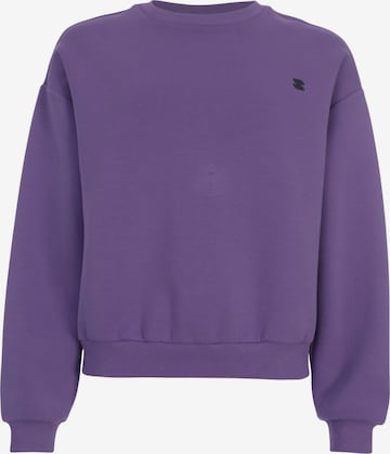 Sweat-shirt Looxs Revolution en violet : devant