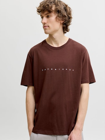 JACK & JONES Shirt 'JJEStar' in Brown