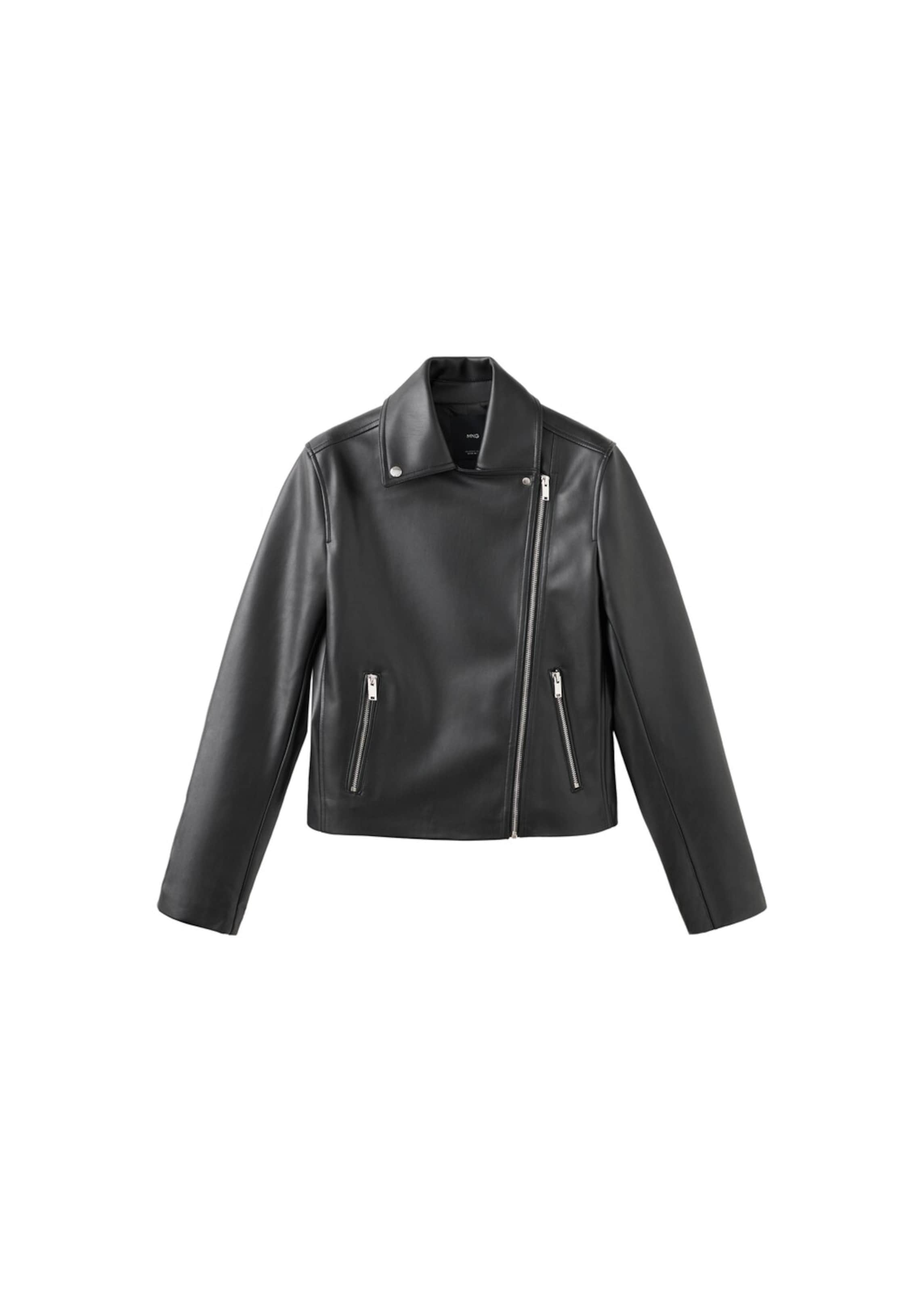 MANGO Veste mi-saison 'Liz' en noir, Vue avec produit