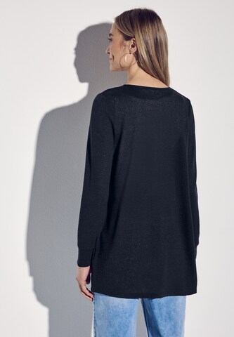 STREET ONE Strickjacke in Blau