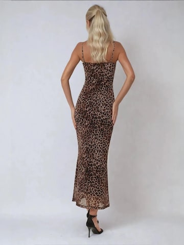 Hiccup Dress in Brown