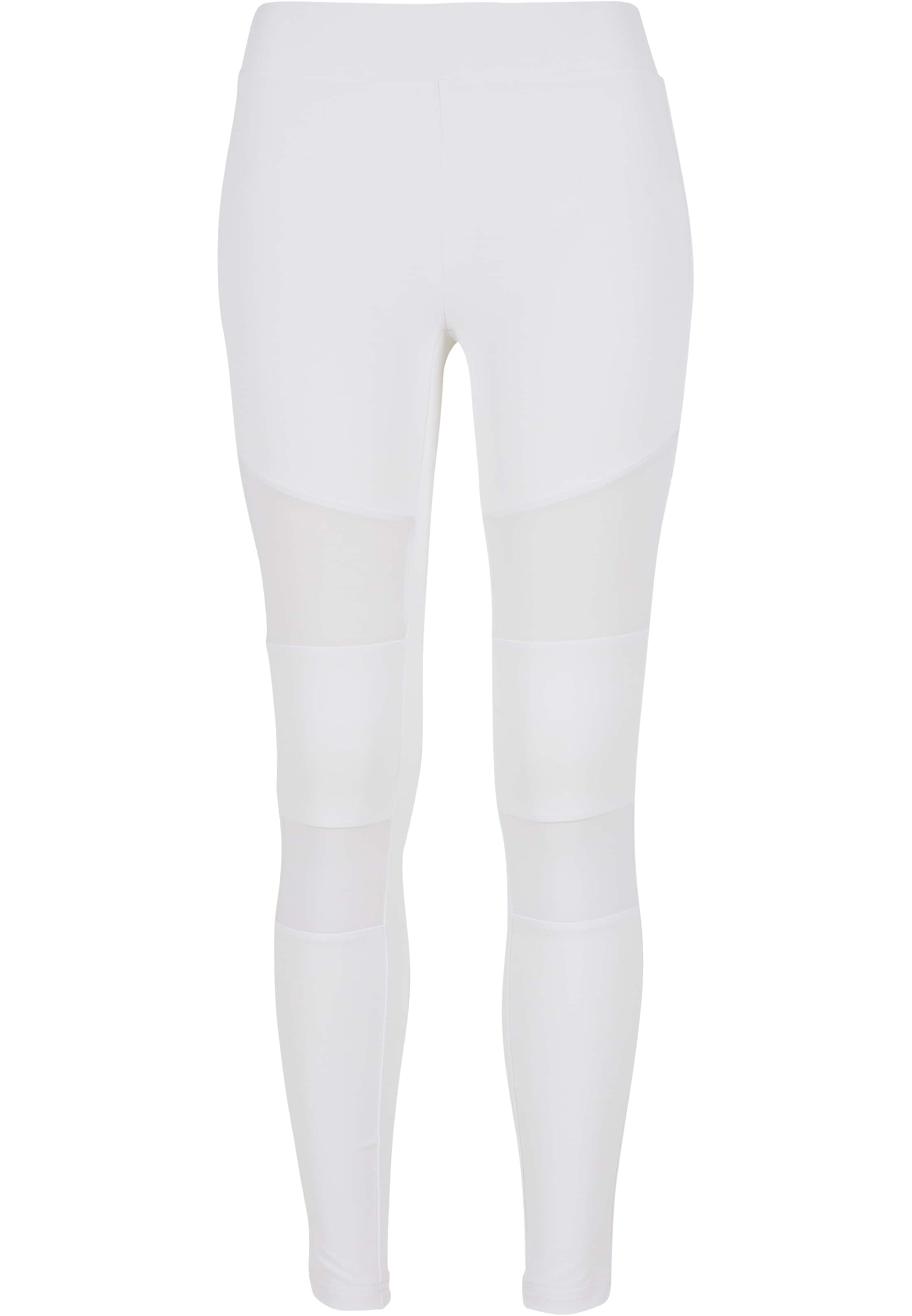 Urban Classics - Skinny Leggings en blanco