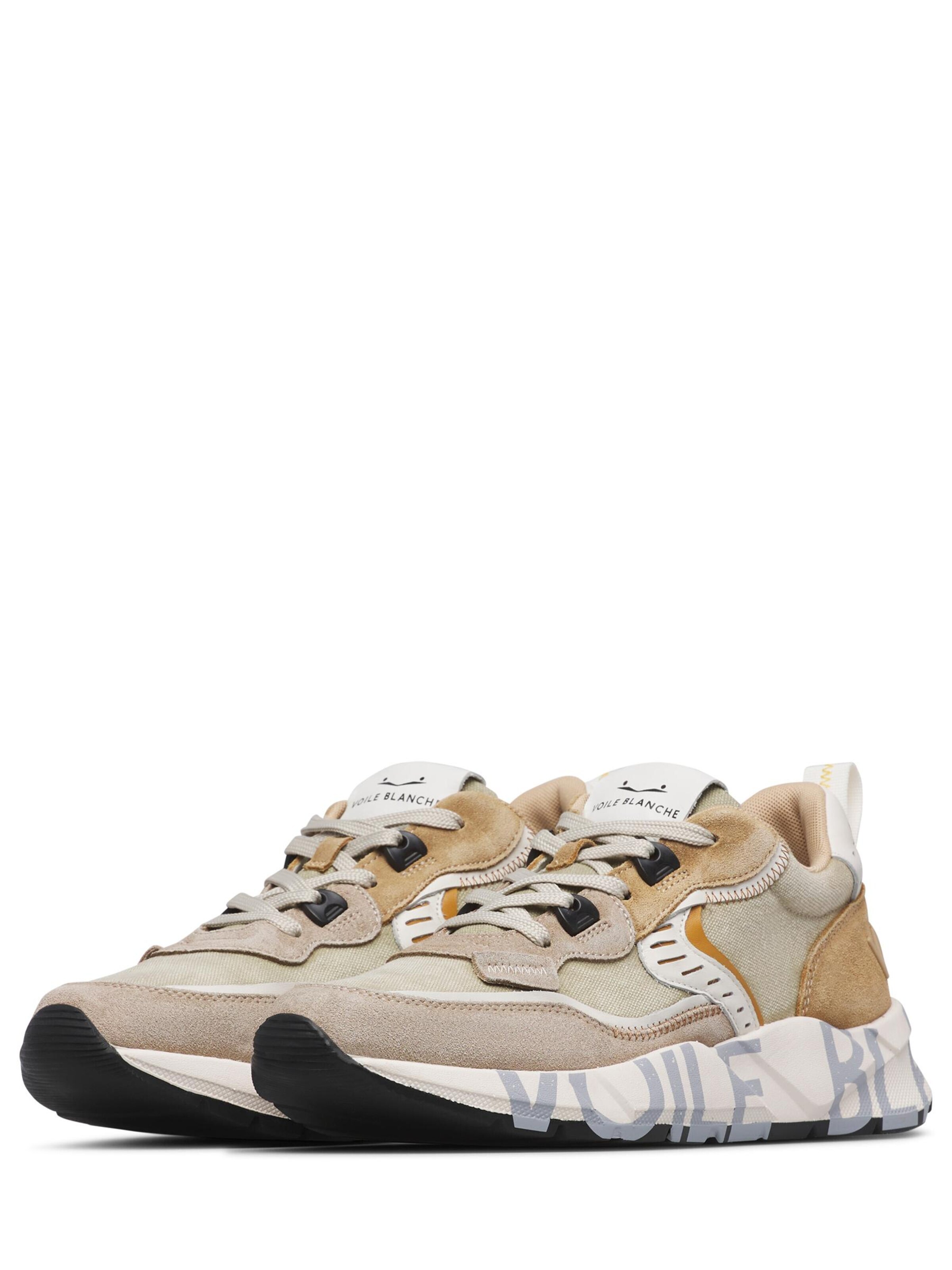 Voile blanche Platform trainers 'CLUB01.' in Beige