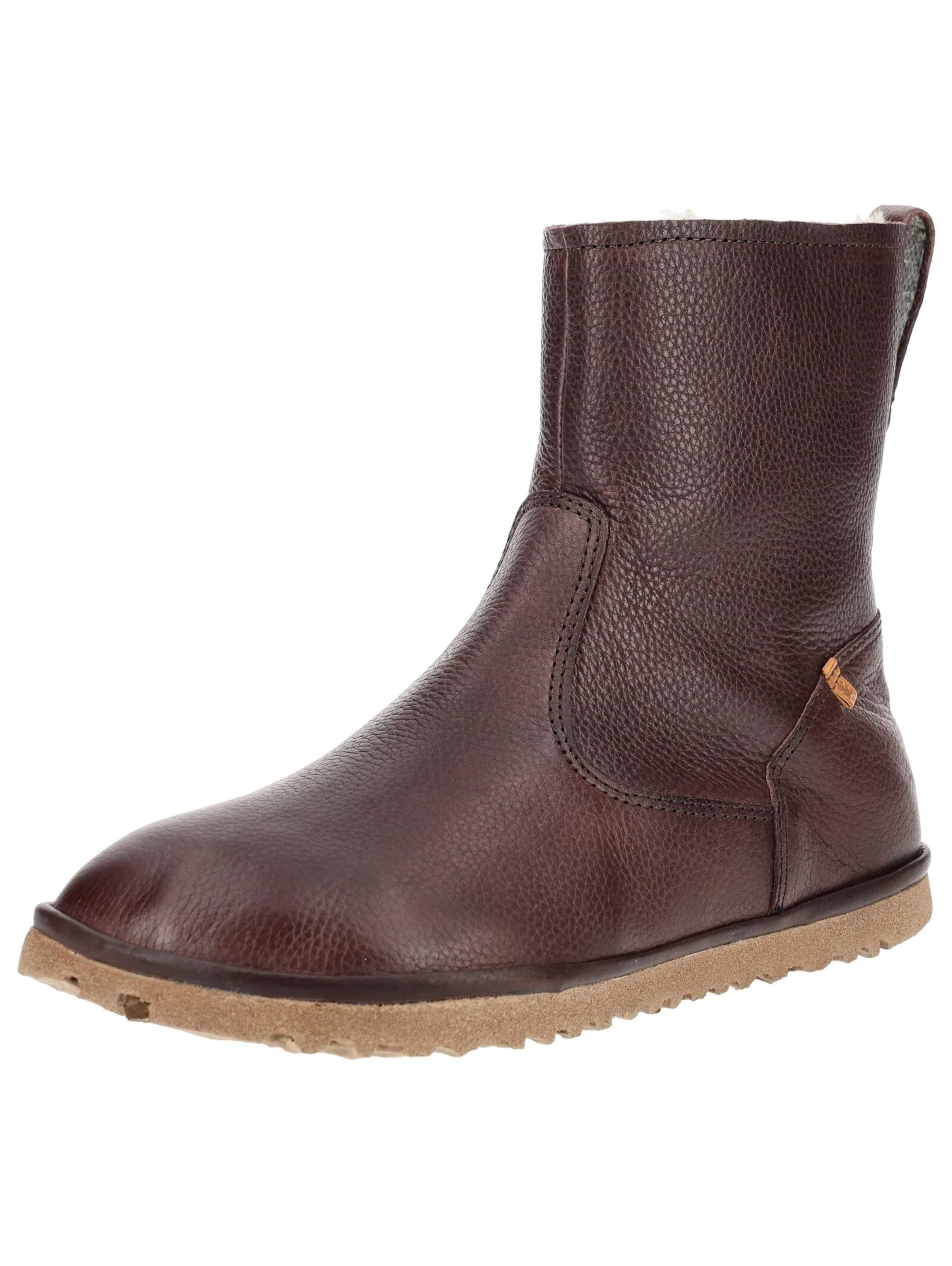 EL NATURALISTA Stiefelette in Braun: Vorderseite