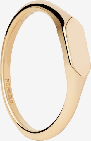 P D PAOLA Ring in Gold: front